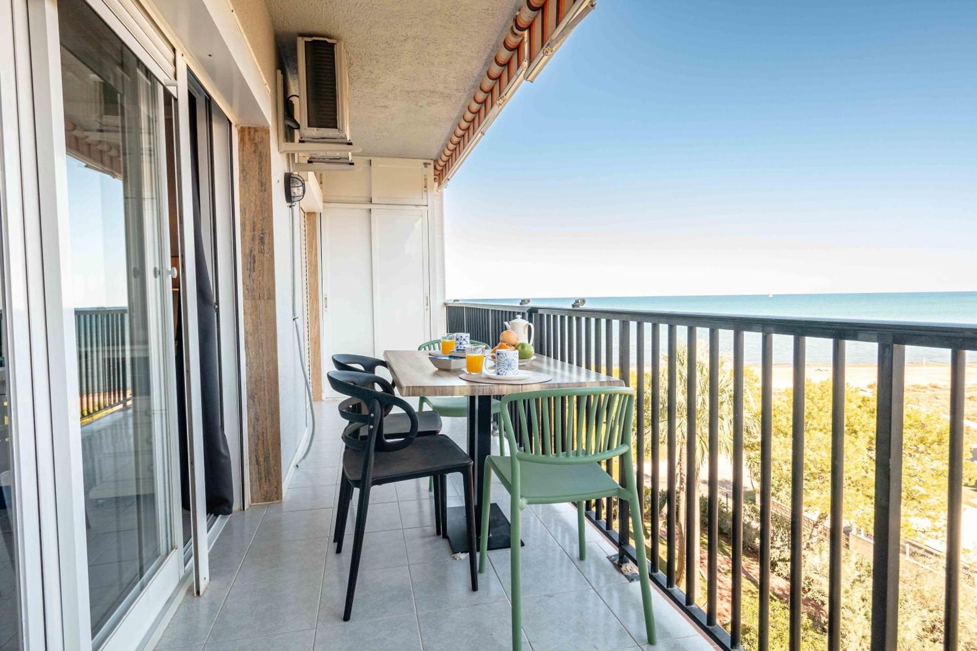 Atardecer Unico En La Playa Apartment Дения Екстериор снимка